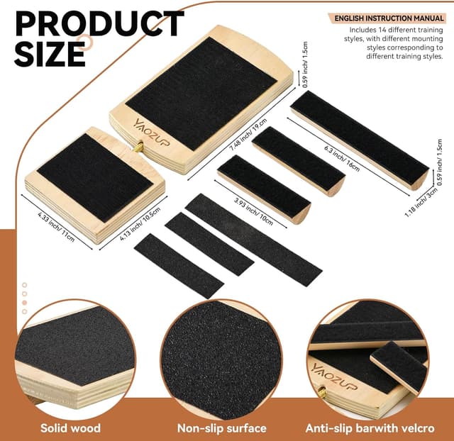 Detalle 2 de YAOZUP Tavola di equilibrio singola 🧘