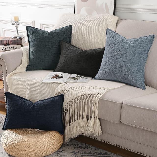 Detalle 2 de Madizz 2er Set Kissenbezüge mit 60x60 cm