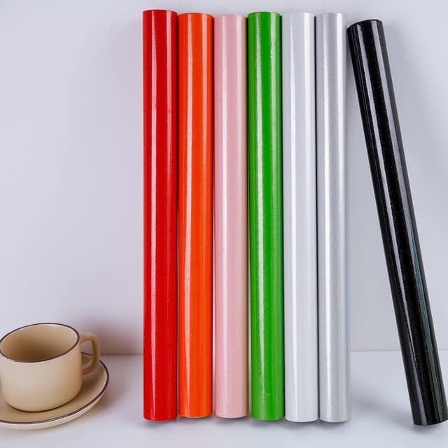 Thumbnail 7 de Decoroom Papel Adhesivo Blanco Brillo 40x300cm, Impermeable, Autoadhesivo