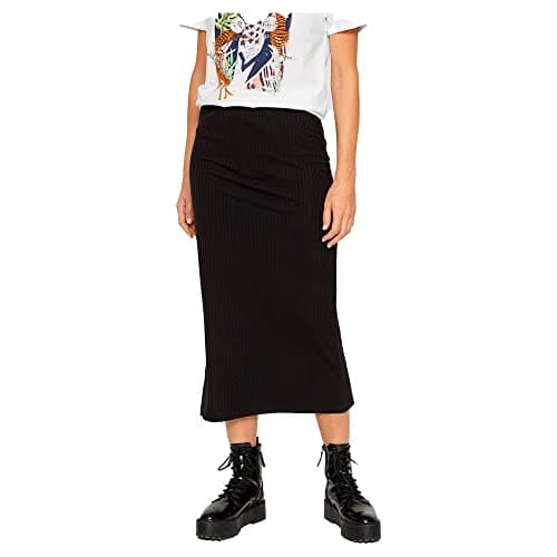 Imagen de PIECES Pckylie Falda midi negra XL en OfertitasTOP