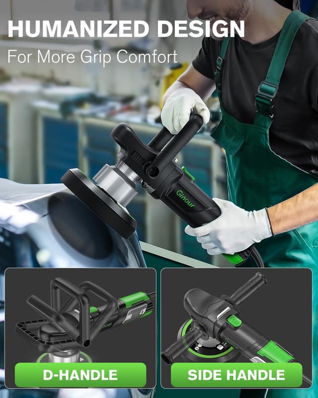 Thumbnail 6 de Ginour Dual Action 900W Car Polisher