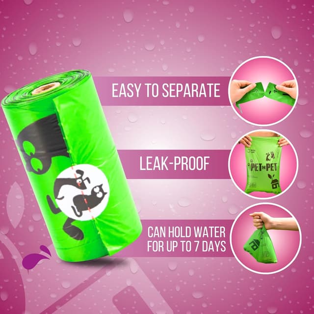 Detalle de PET N PET Dog Poo Bags 540 Count