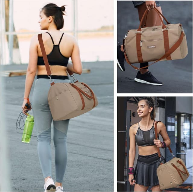 Thumbnail 5 de FIORETTO Womens gym travel duffle with shoe pocket