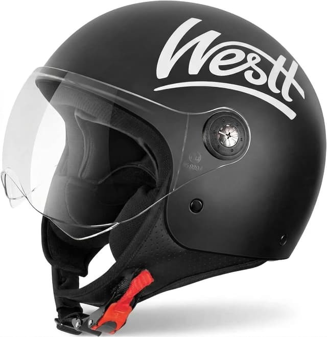 Detalle de Westt Casco Jet ECE 22.06 1100 g