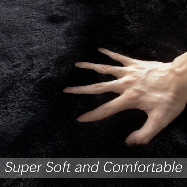 Thumbnail 3 de ORINOVA Teppich Fellteppich 60x90 cm 🏠