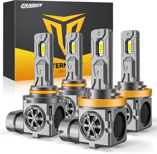 Detalle de Termitor Combo H11/H8/H9 & 9005/HB3 80,000LM LED bulbs