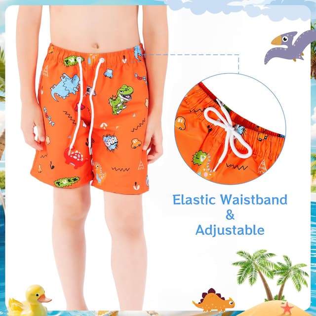 Thumbnail 5 de LAETBBE Jungen-Badeshorts 3-12 Jahre