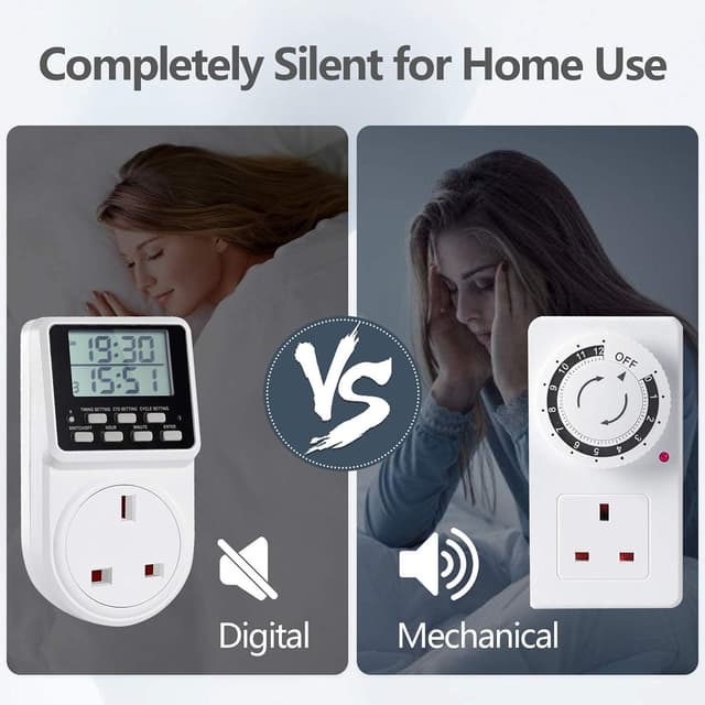 Thumbnail 6 de ORIDGET 24 Hour Digital Timer Plug 13A