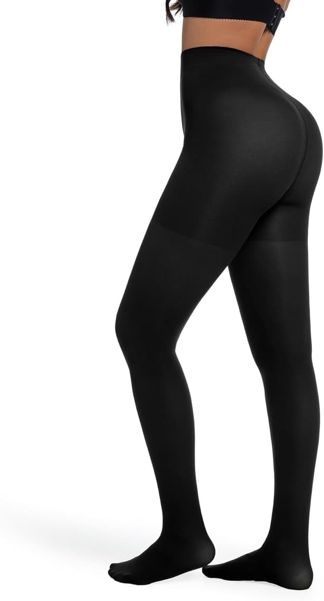 Thumbnail 1 de Citystl 2 Pairs Black 60D Tights for Women