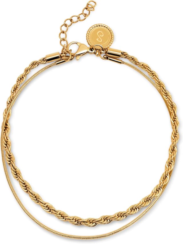 Detalle de SINGULARU Nautic Pulsera acero 16+3 cm 💍