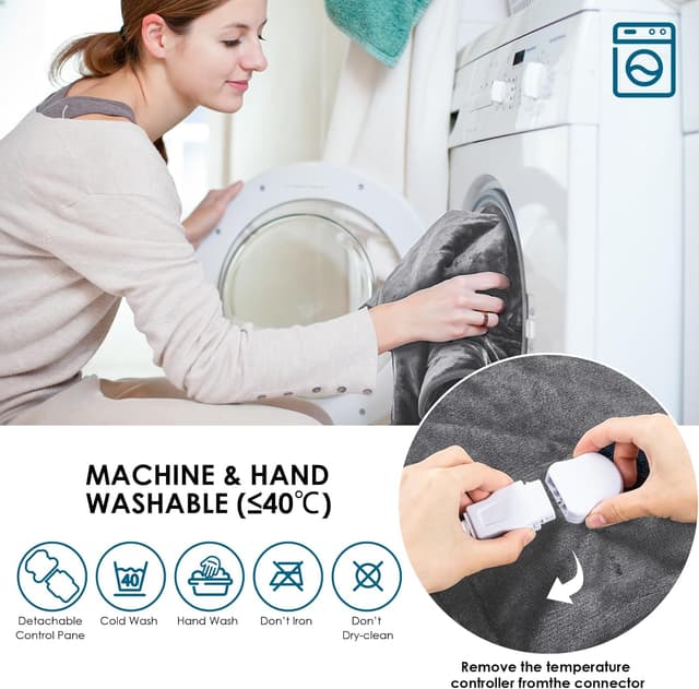 Thumbnail 5 de Olycism Termoforo elettrico 60x100 cm per schiena e collo ♨