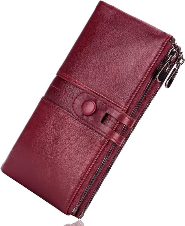 Detalle de Vintage Geldbörse für Damen mit RFID Schutz