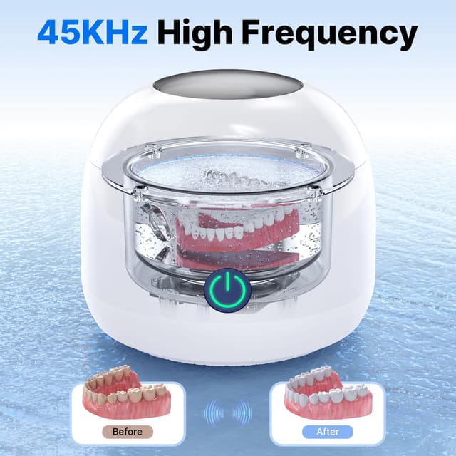 Detalle de CXRUY Ultrasonic Cleaner for Dentures ⚙