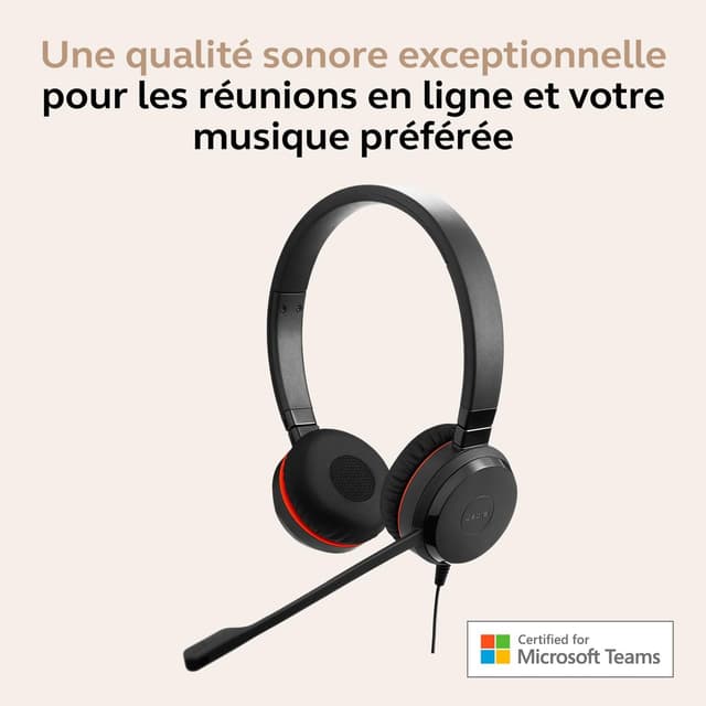 Thumbnail 2 de Jabra Evolve 30 II Casque stéréo USB-C/A 📞