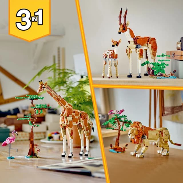 Thumbnail 7 de Lego 31150 Tiersafari 780 Teile