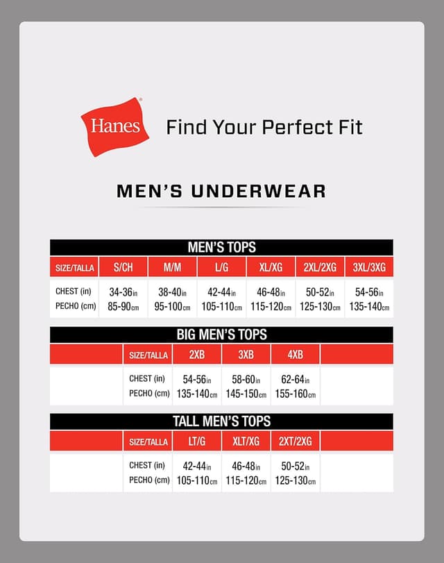 Detalle 2 de Hanes Men’s Performance Crew Undershirt with X-Temp Moisture Control (5-Pack) in White