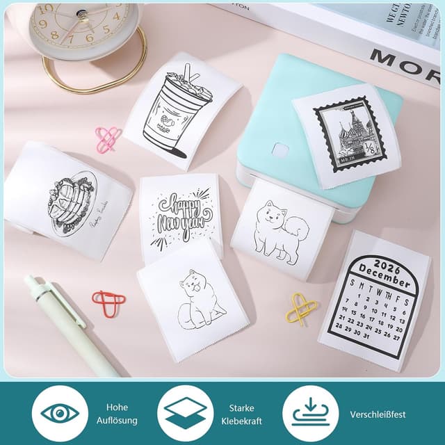 Detalle 2 de XREE Thermorollen 53×28 mm 6er Pack