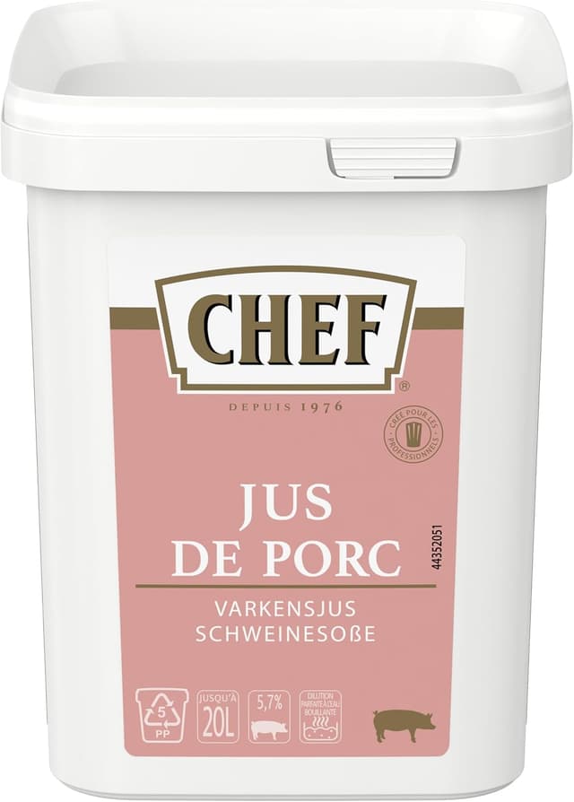 Thumbnail 4 de CHEF Jus de Porc déshydraté 600g 🍖
