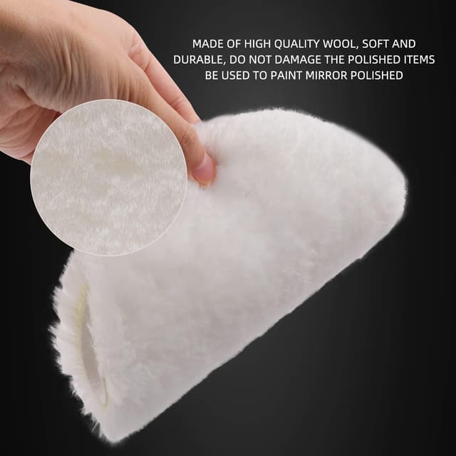 Detalle de ZFE Buffing & Polishing Pads Kit (7-Piece, 6.5-inch foam faces) for compounding, polishing, and waxing