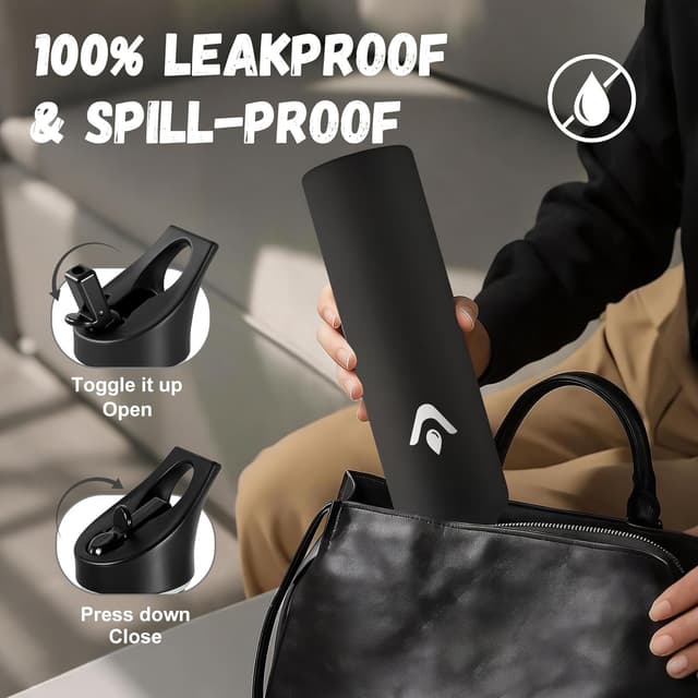 Detalle de JAPORIA Borraccia acciaio inox 1L