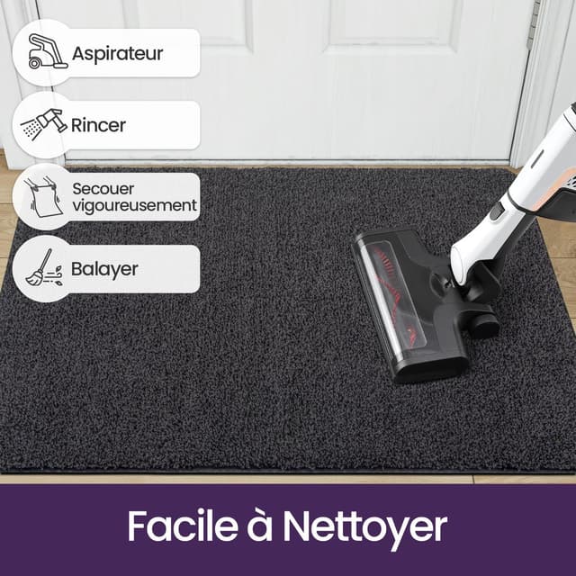 Detalle 2 de DEXI Paillasson intérieur 80 x 120 cm