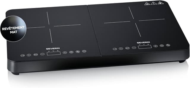 Thumbnail 6 de Severin KP 1026 : plaque de cuisson à induction 2 000 W vitrocéramique, thermostat jusqu’à 240°C