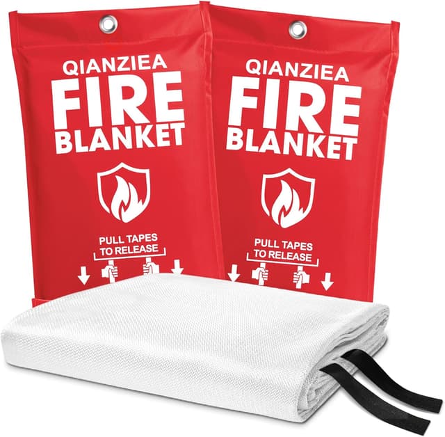Imagen de QIANZIEA Fire Blanket 40x40 inches 🔥📛 en OfertitasTOP