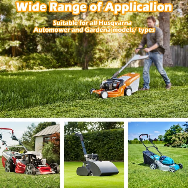 Thumbnail 5 de Cuchillas Automower 45 piezas titanio 0,75 mm