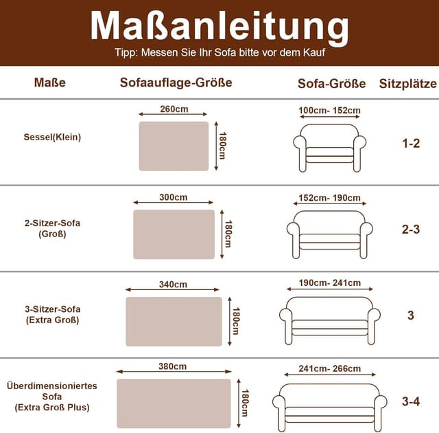 Detalle 2 de Royhom Copridivano antigraffio gatti 180x300