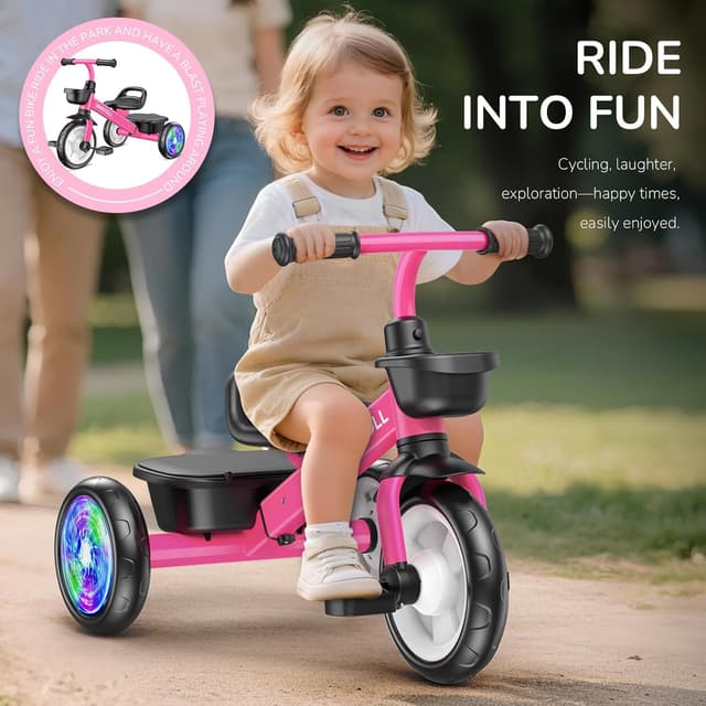 Thumbnail 4 de Umatoll Tricycle for Toddlers 3-Position Seat 2-5