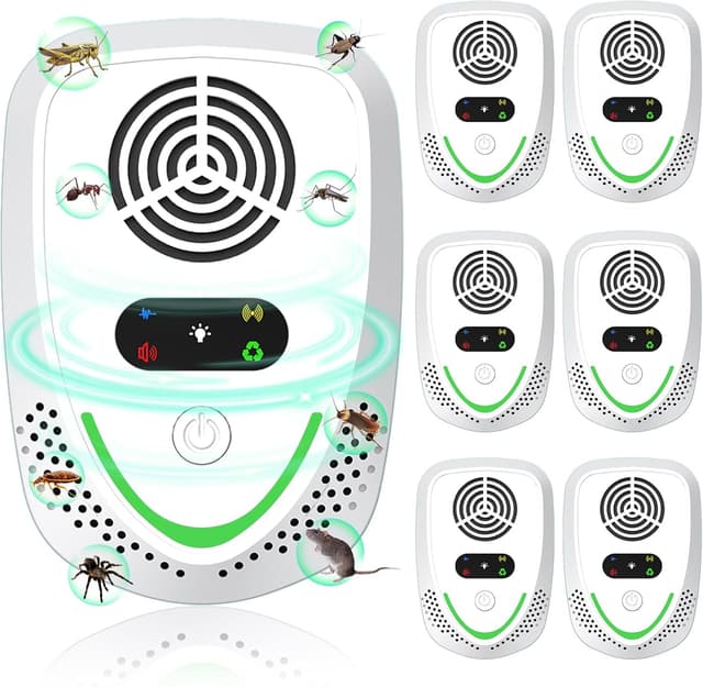 Detalle de Gecool 2026 ultrasonic pest repeller 6 pack