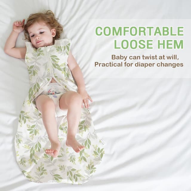 Detalle de TOGOU2S Sommerschlafsack Baby 0,5 Tog aus 100% Baumwolle (0–6 Monate)