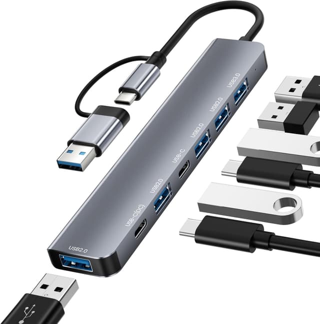 Imagen de NEUTYPECHIC Hub Neutypechic 7-en-1 USB-C en OfertitasTOP