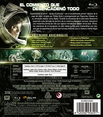 Thumbnail 1 de Divisa HV Alien 1: El Octavo Pasajero