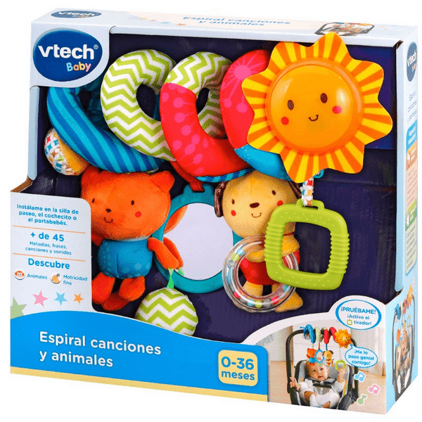 Detalle de Vtech Espiral de Canciones y Animales para Bebés 0-36m