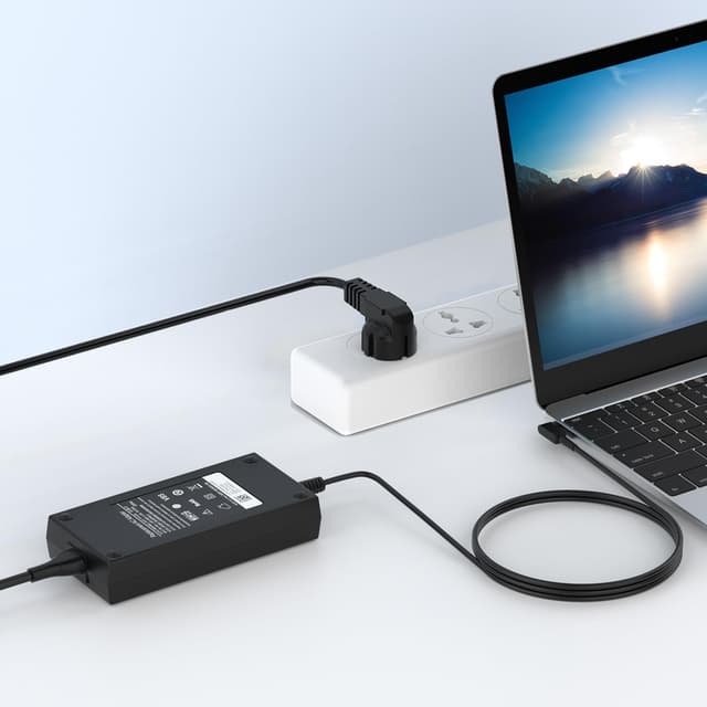 Detalle 2 de 180W Laptop-Ladekabel Netzteil 19,5V für Acer (u. a. Nitro 5/7, Predator Helios 300, Aspire V15/V17) – 5,5×1,7 mm