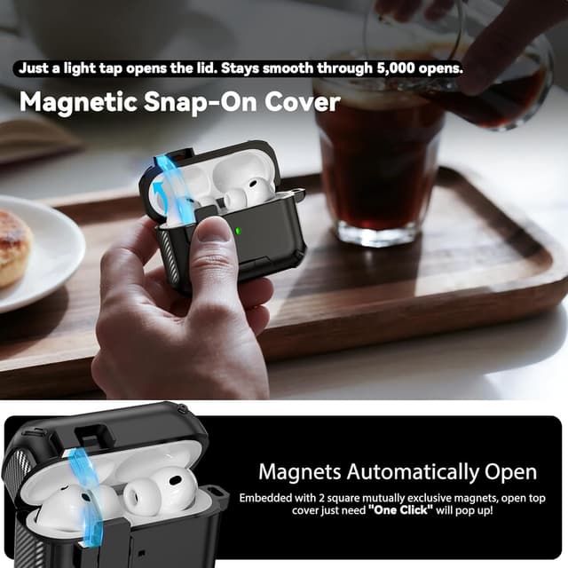 Thumbnail 2 de Ekoonpft AirPods Pro 3 Case with Safety Lock