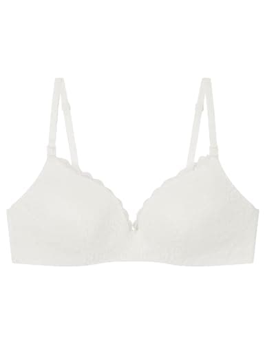 Detalle de Women' Secret Maternity Sujetador Lactancia Triangular Encaje Blanco 🤱