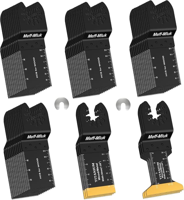 Imagen de Meff-Mluk 50PCS Oscillating Tool Blades 50 pack en OfertitasTOP