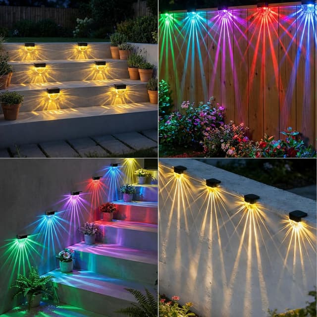 Detalle 2 de FIFlying Luci solari da giardino 6 pezzi