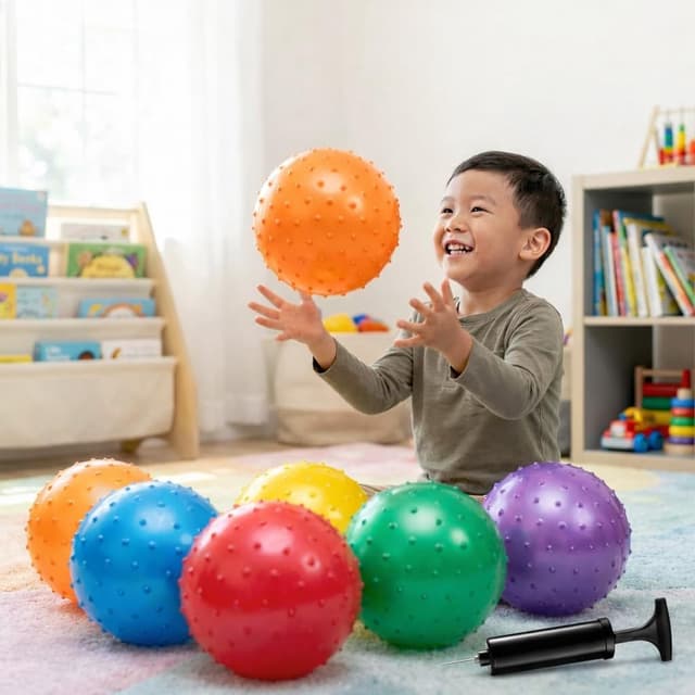 Thumbnail 3 de Knobby Balls Sensorikbälle 12,7 cm inkl Pumpe