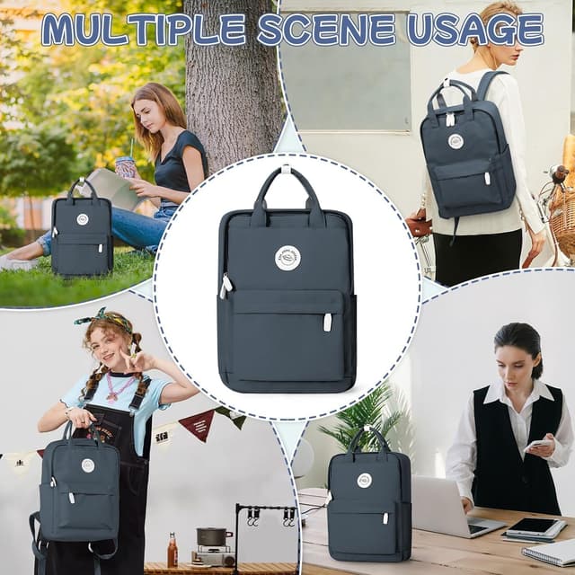 Detalle 2 de HYC00 lightweight school backpack for women (HYC00 School Backpack Women)