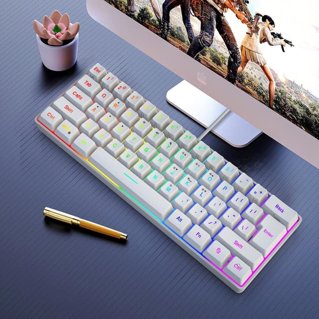 Thumbnail 5 de Snpurdiri 60 Prozent Gaming Tastatur mit RGB