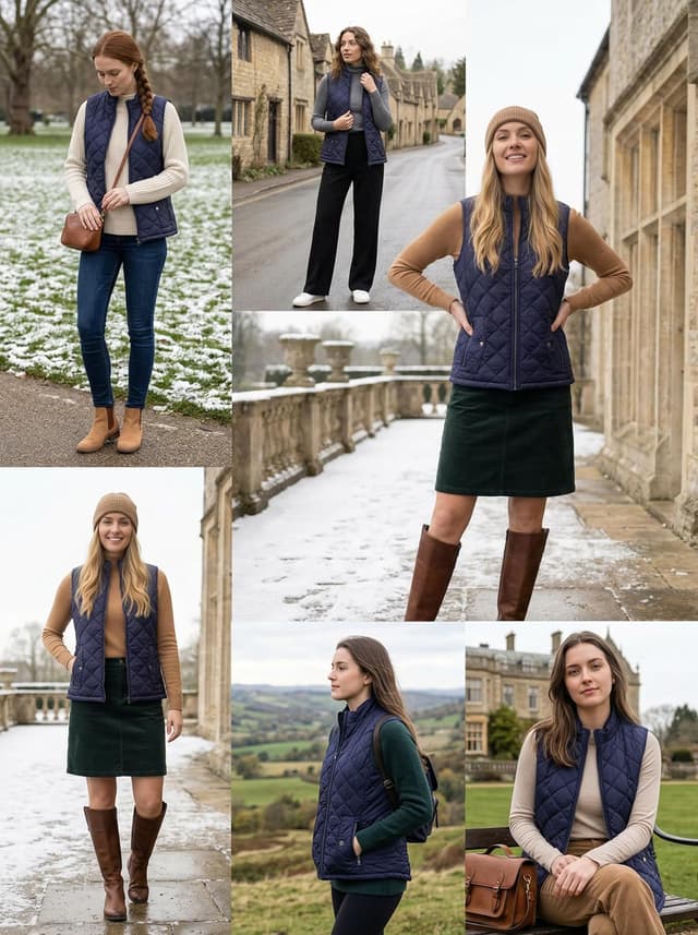 Detalle 2 de Fuinloth Quilted Vest