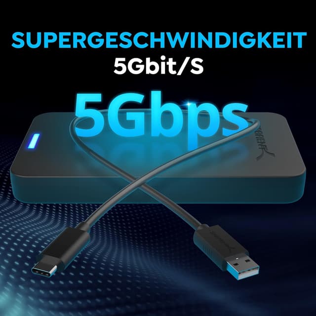 Detalle de SABRENT EC-UASP Festplattengehäuse 2,5 💾