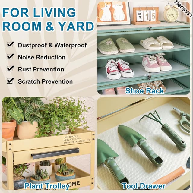 Thumbnail 5 de Hersvin Protector de Plástico 45x150cm para Cocina y Cajones