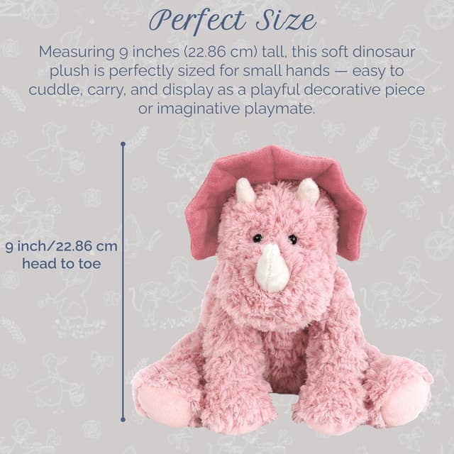 Detalle de MON AMI Bashful Dino 23cm plush toy