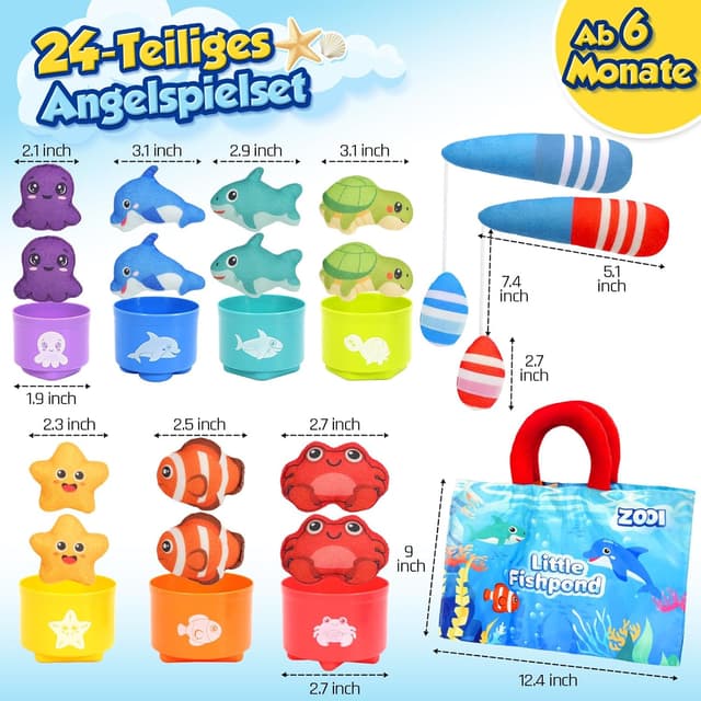 Thumbnail 1 de ZOOI Montessori 5 in 1 Motorikspielzeug