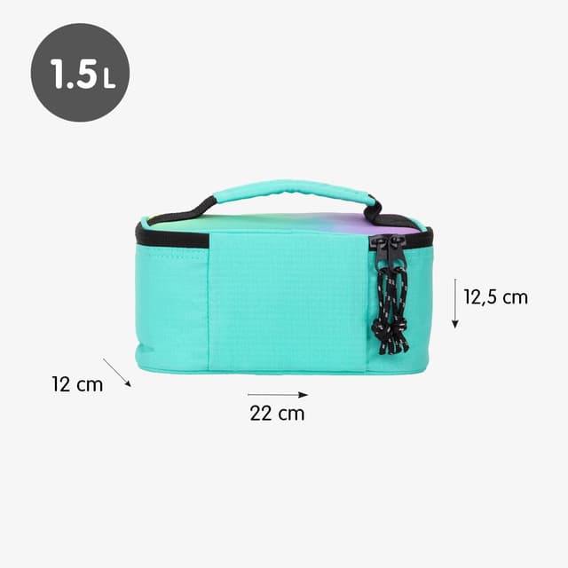 Thumbnail 3 de MILAN Bolsa isotérmica SUNSET 1,5 l verde