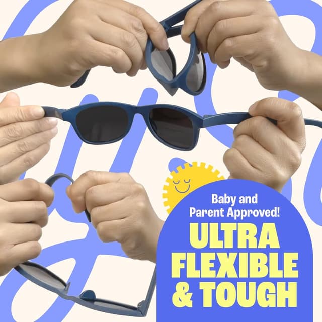 Detalle 2 de BABY SUNNIES Polarized Baby Sunglasses 0-24